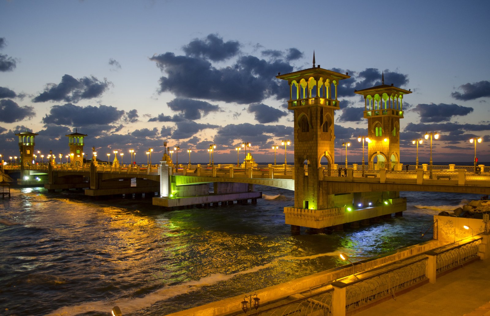 The Stanley Bridge in Alexandria