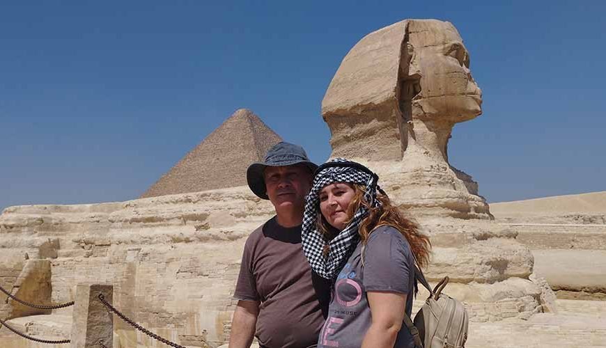 Visit Giza Pyramids with low budget Egypt tour