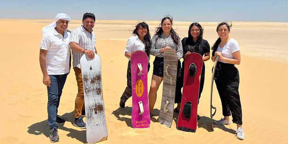 sandboard au Fayoum